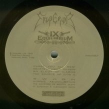 vinyl label, side 1